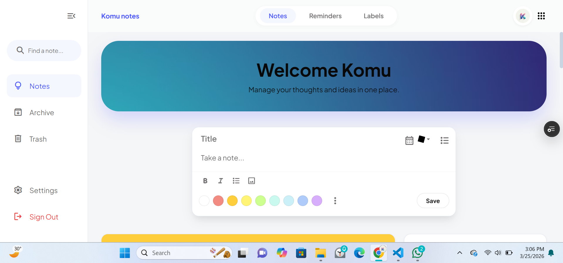 UI Design